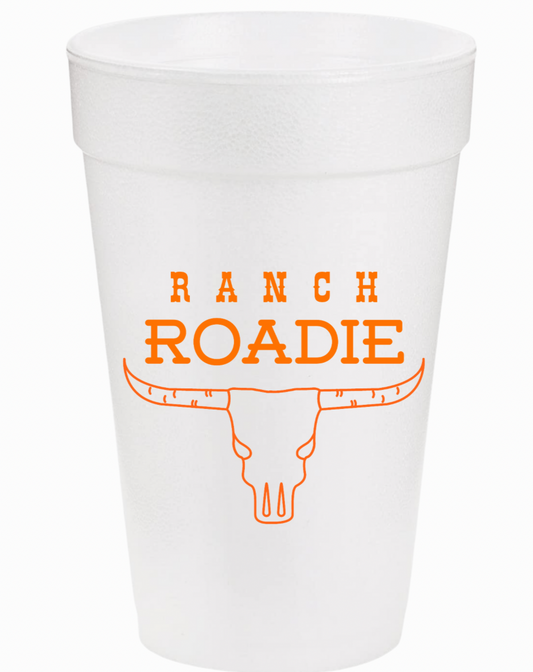 Ranch Roadie Styrofoam Cups