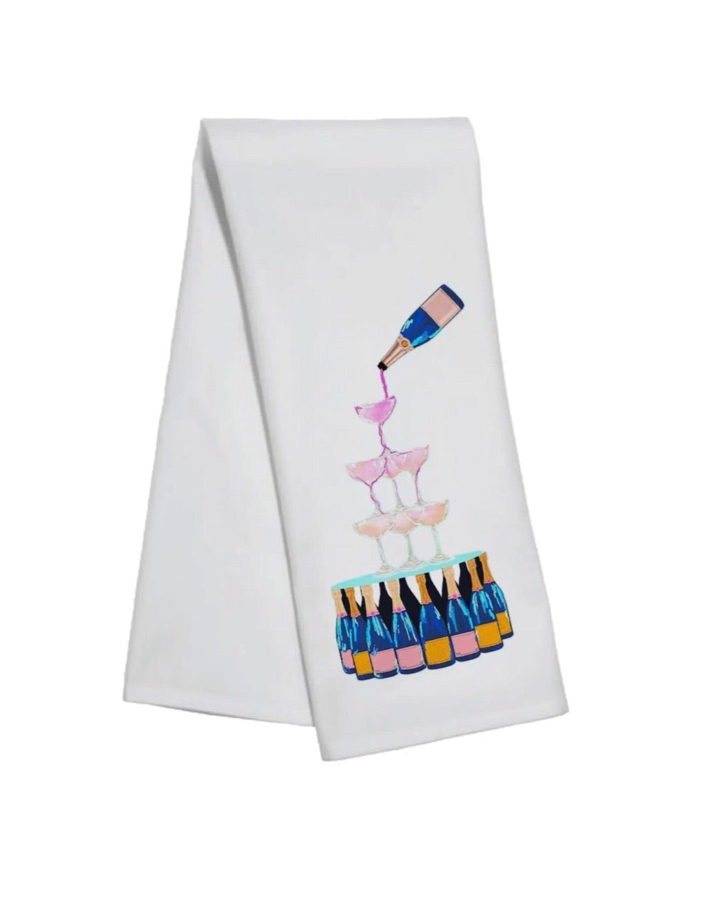 Champagne Tea Towel