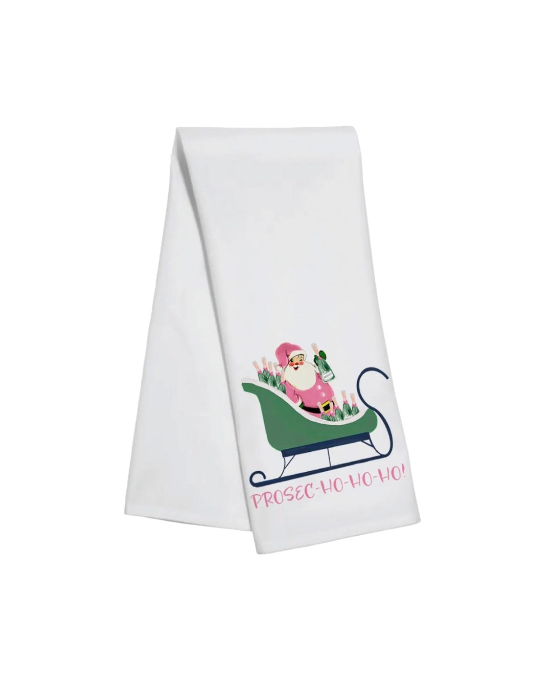 Prosec-Ho-Ho-Ho Tea Towel