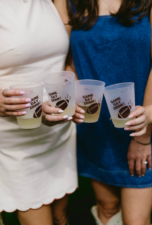 Game Day Drink Reusable Frost Flex Cups