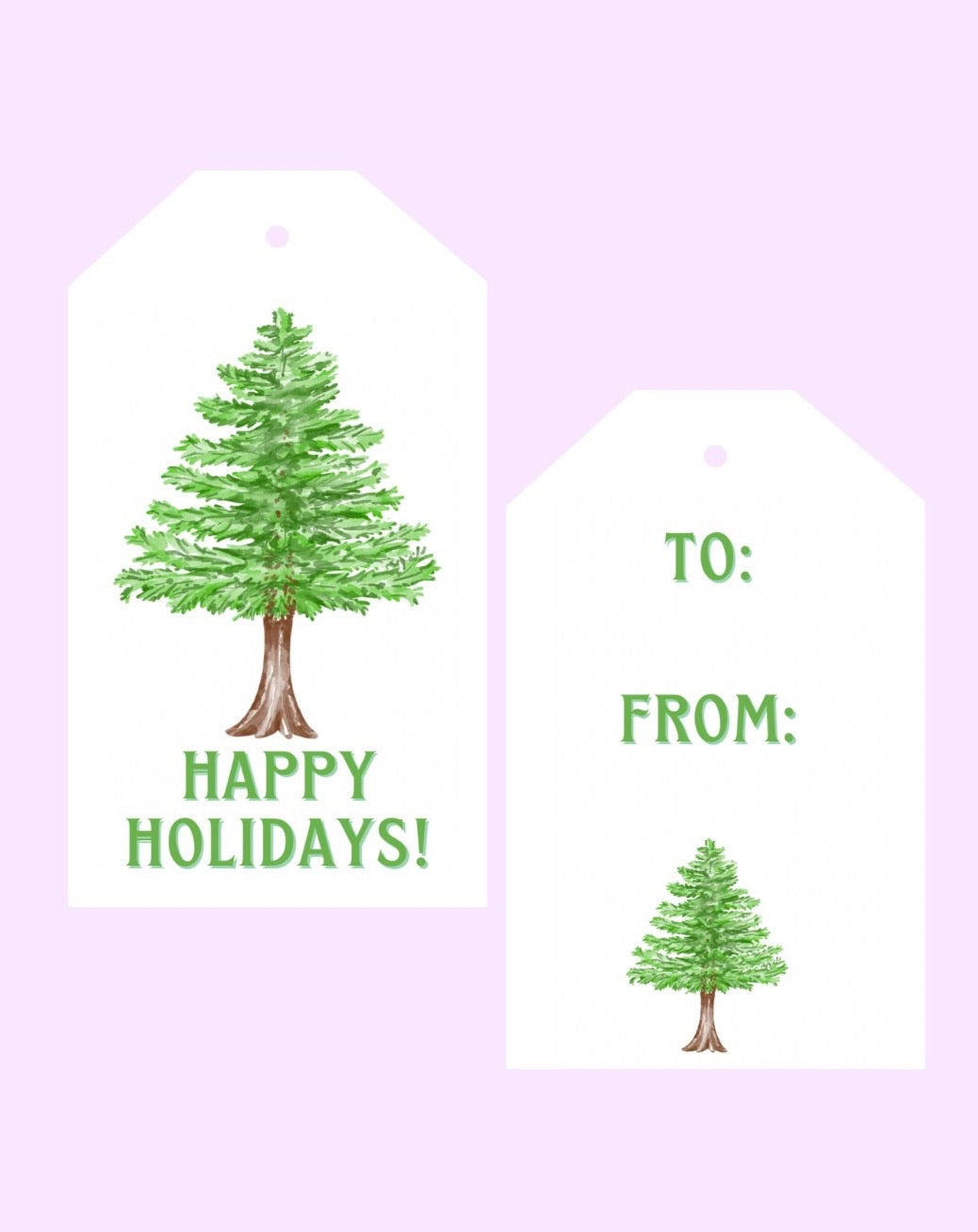 Tree Gift Tags