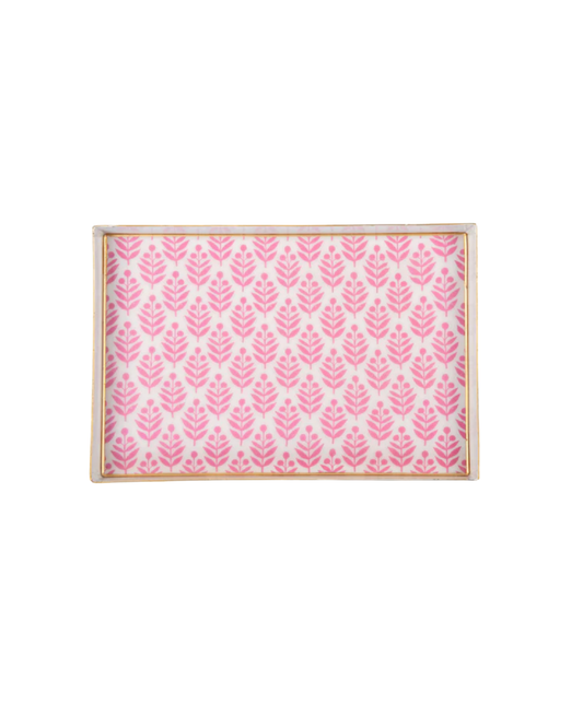 Pink Vanity Tray