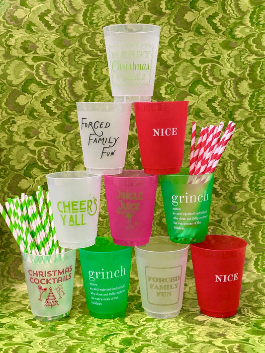 Grinch Definition Reusable Frost Flex Cups