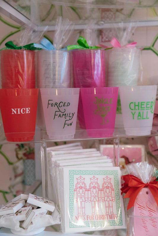 Nuts For Christmas Paper Party Napkins