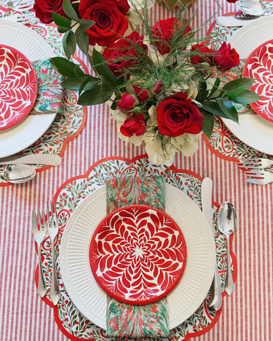 Holiday Marble Paper Napkins/ Guest Towels