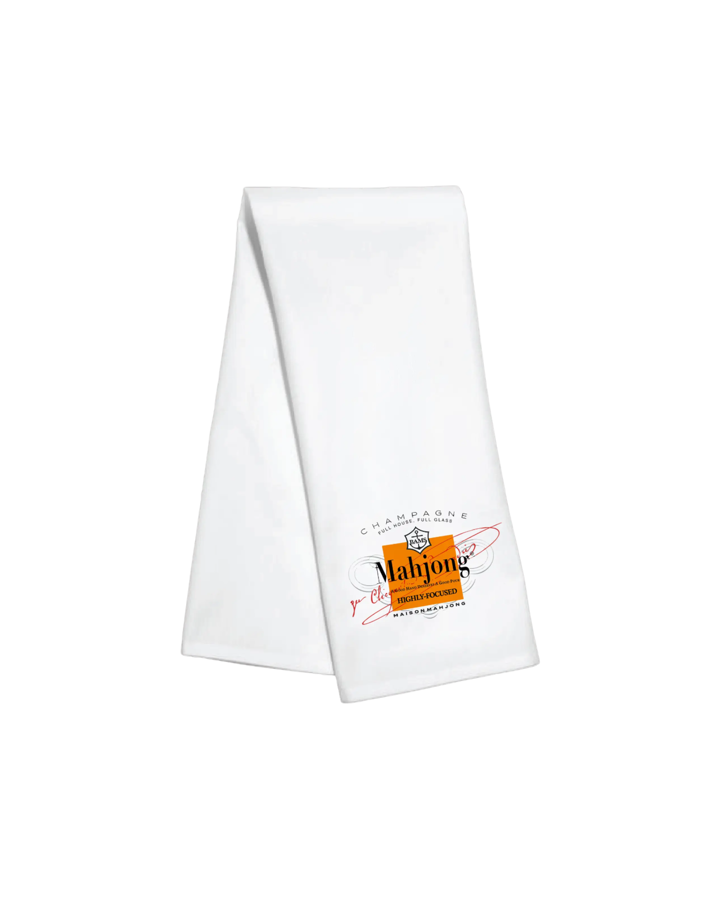 Mahjong Veuve Tea Towel