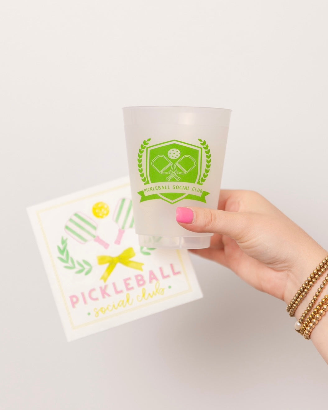Pickleball Social Club Paper Party Napkins