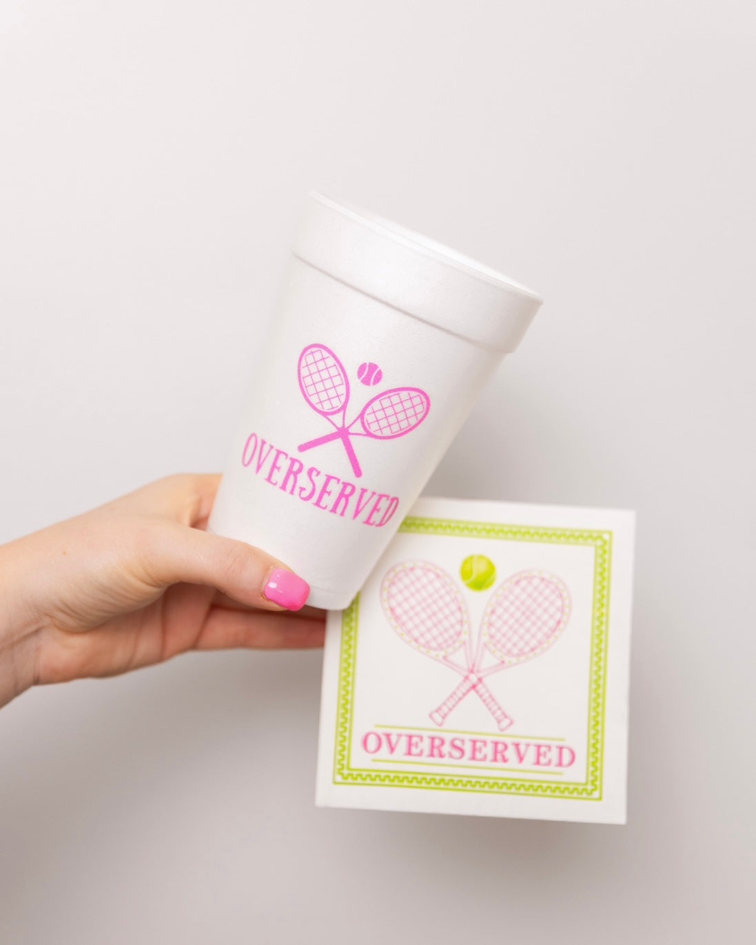 Overserved Tennis Paper Party Napkins