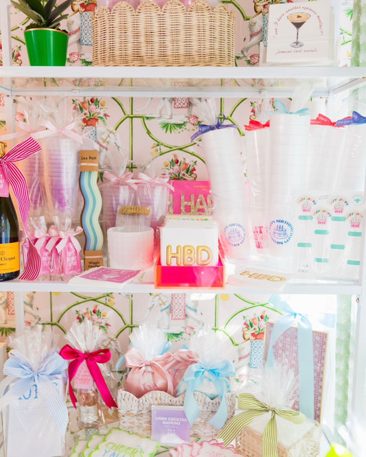 Happy Birthday Styrofoam Cups