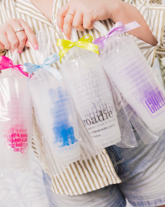 Roadie Definition Reusable Frost Flex Cups