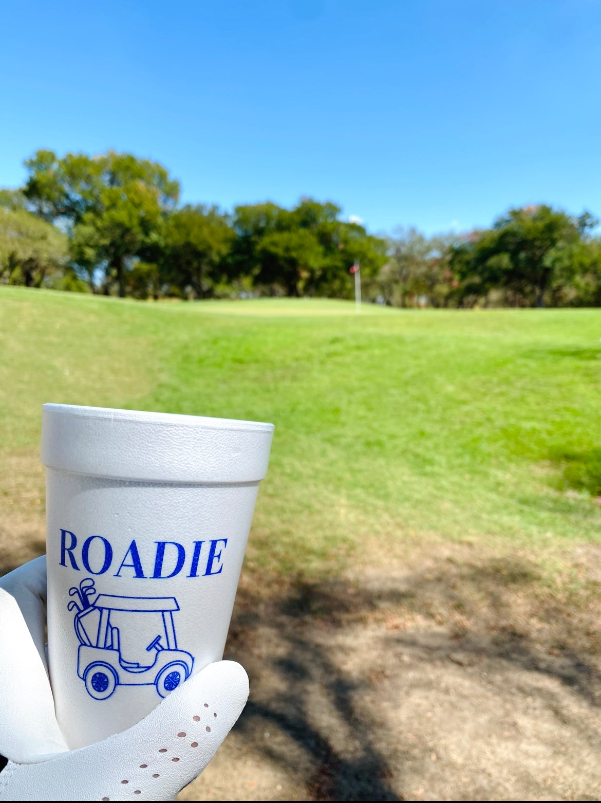 Golf Roadie Styrofoam Cups