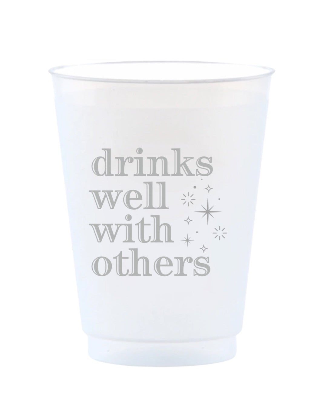 Drinks Well With Others Reusable Frost Flex Cups