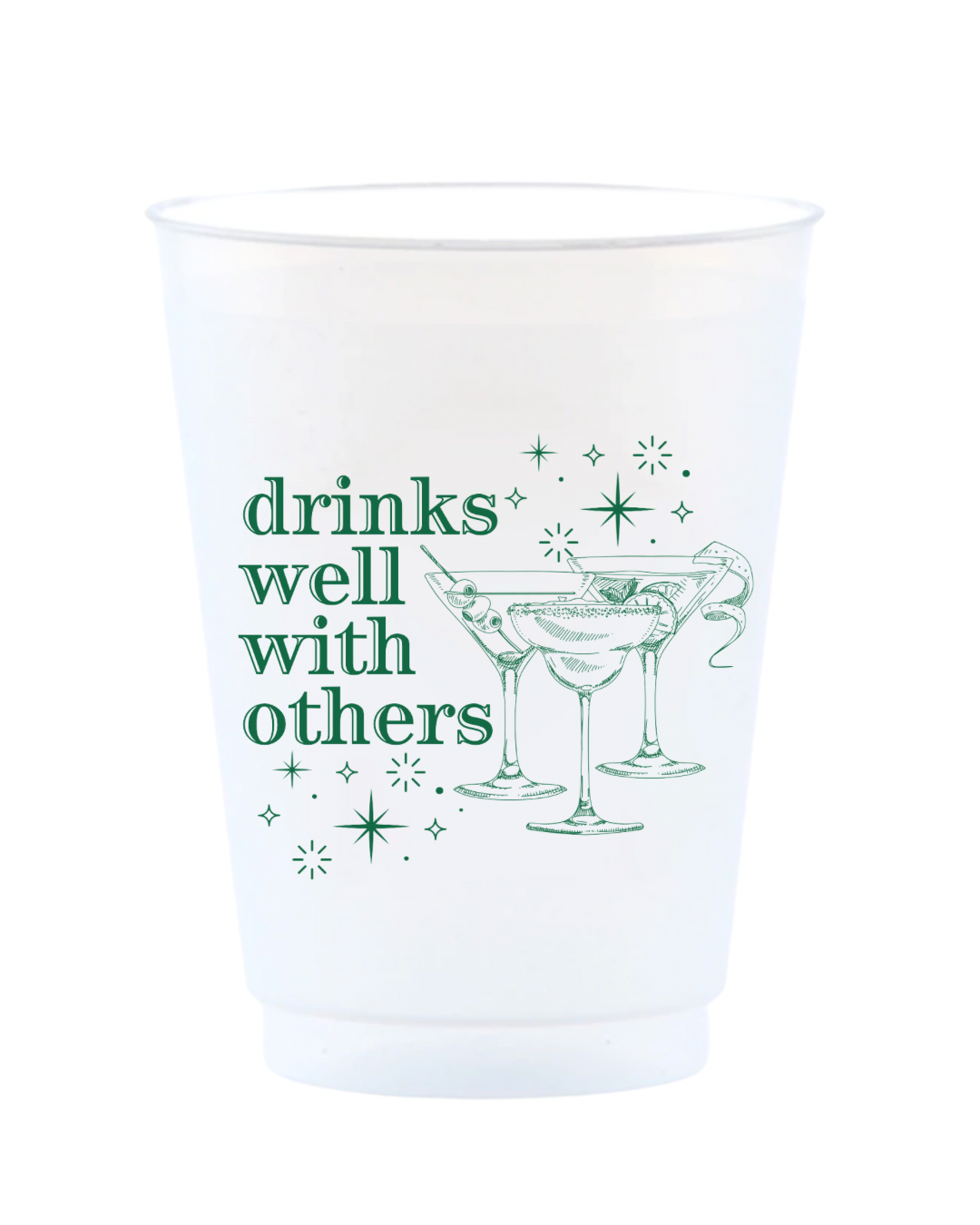 Drinks Well With Others Reusable Frost Flex Cups