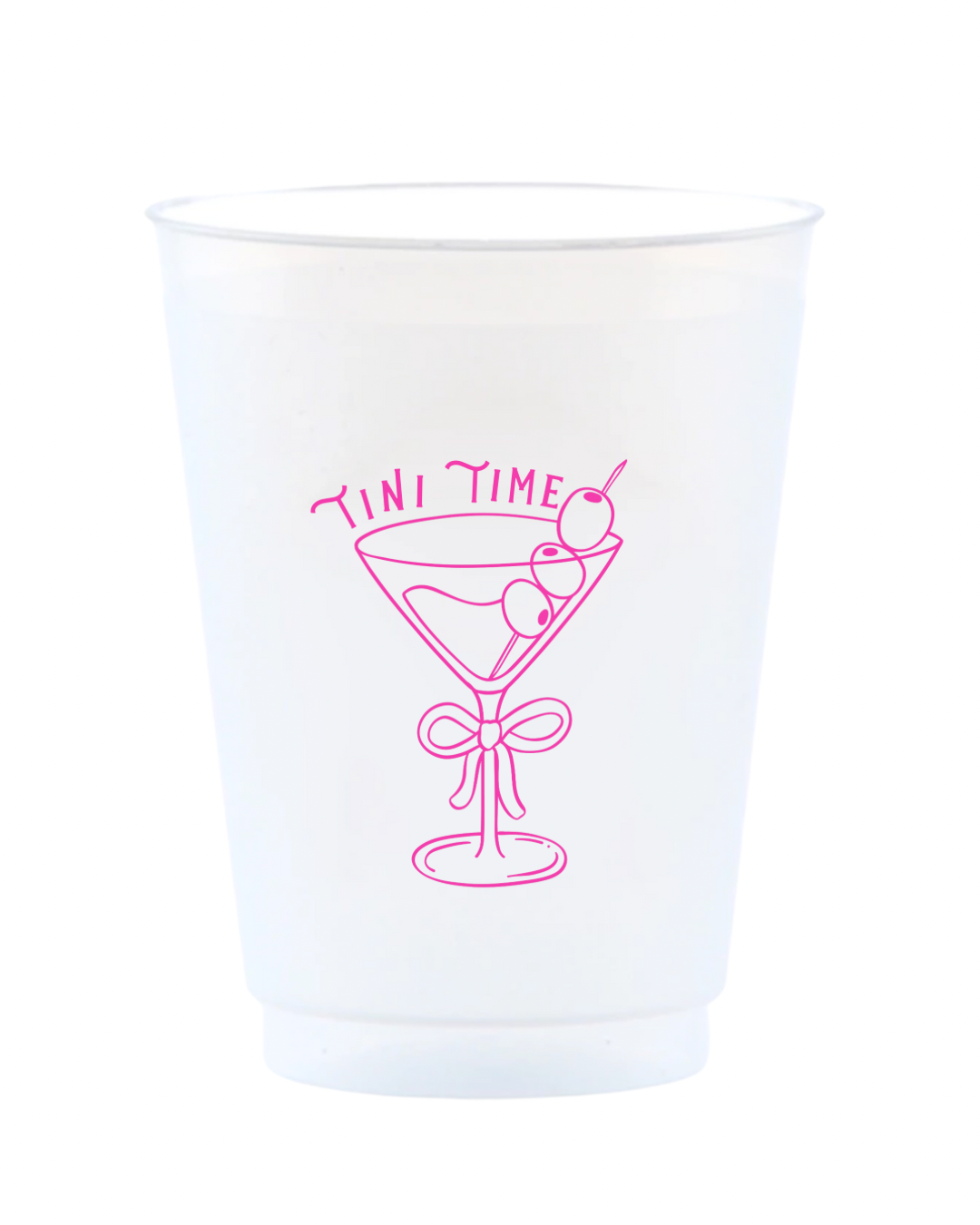 Tini Time Reusable Frost Flex Cups