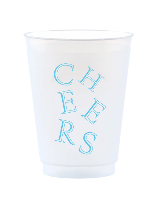 Blue Cheers Reusable Frost Flex Cups