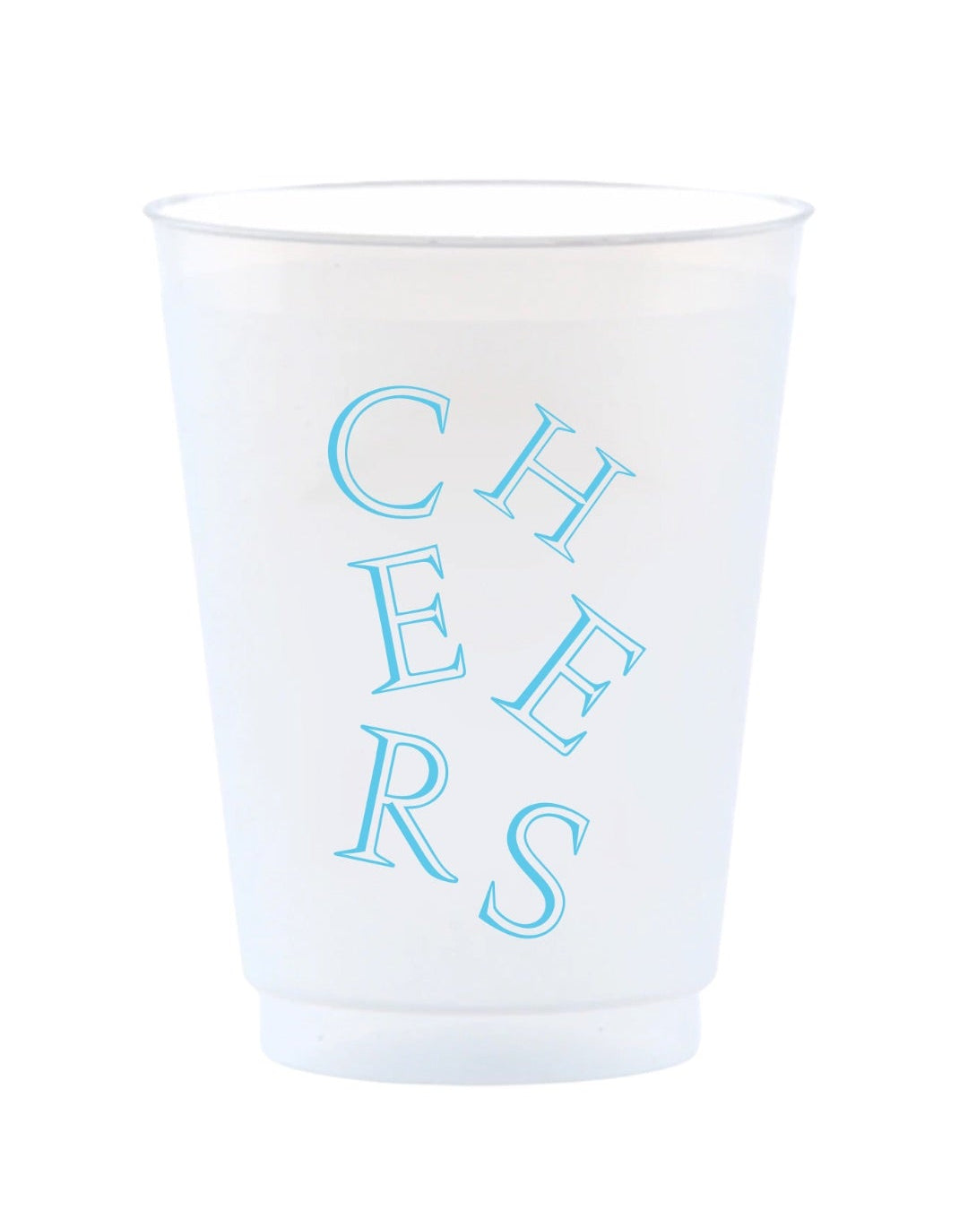 Blue Cheers Reusable Frost Flex Cups