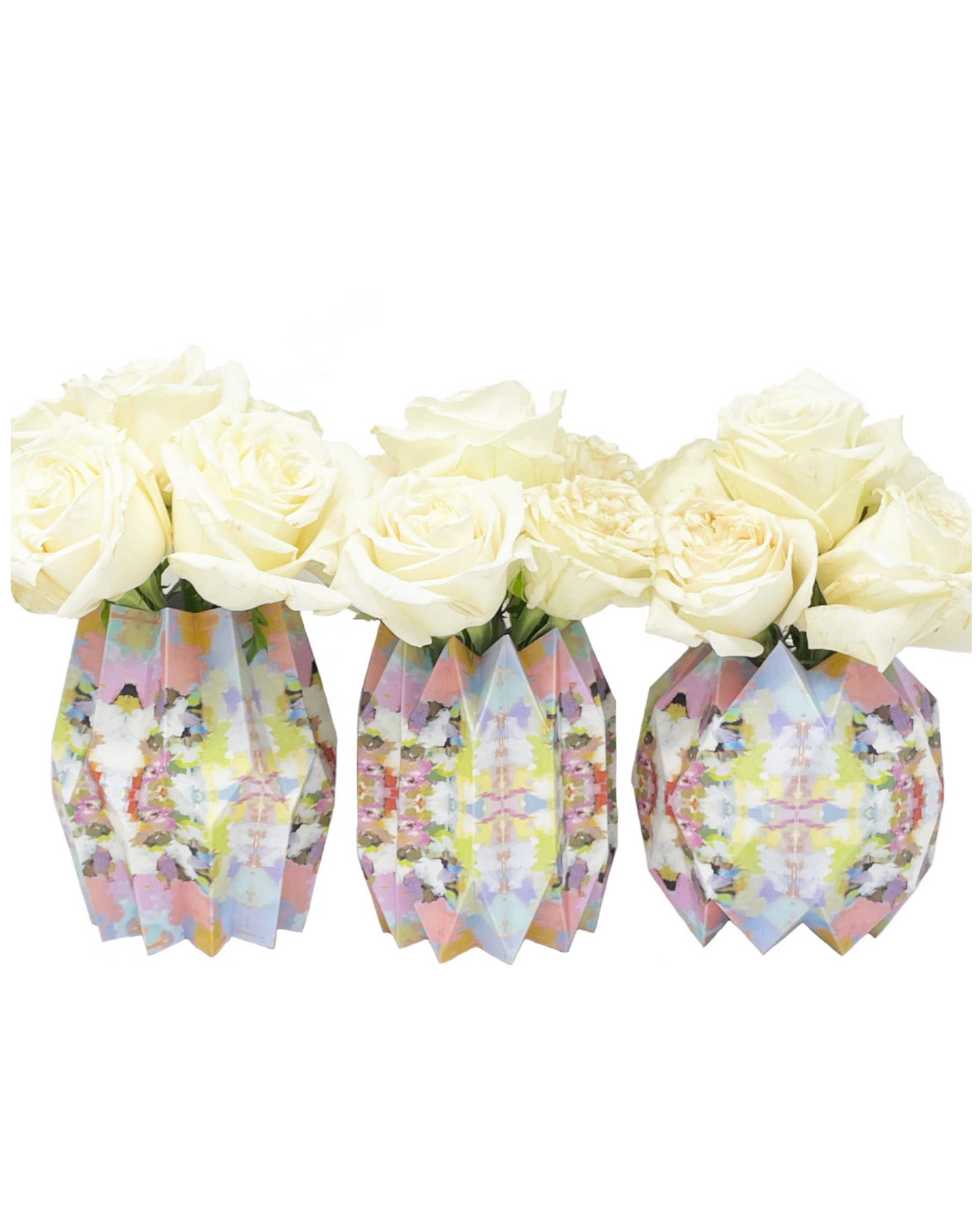 Flower Vase Wraps (set of 3)