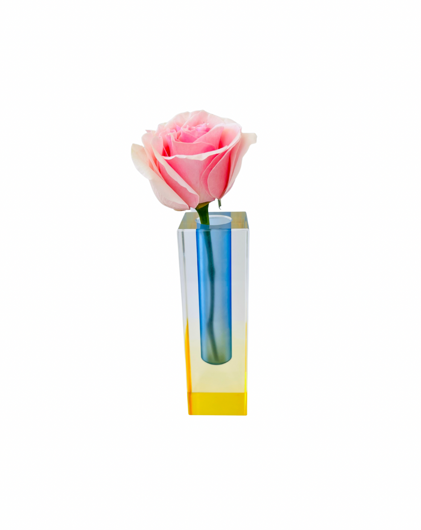 Neon Lucite Vases
