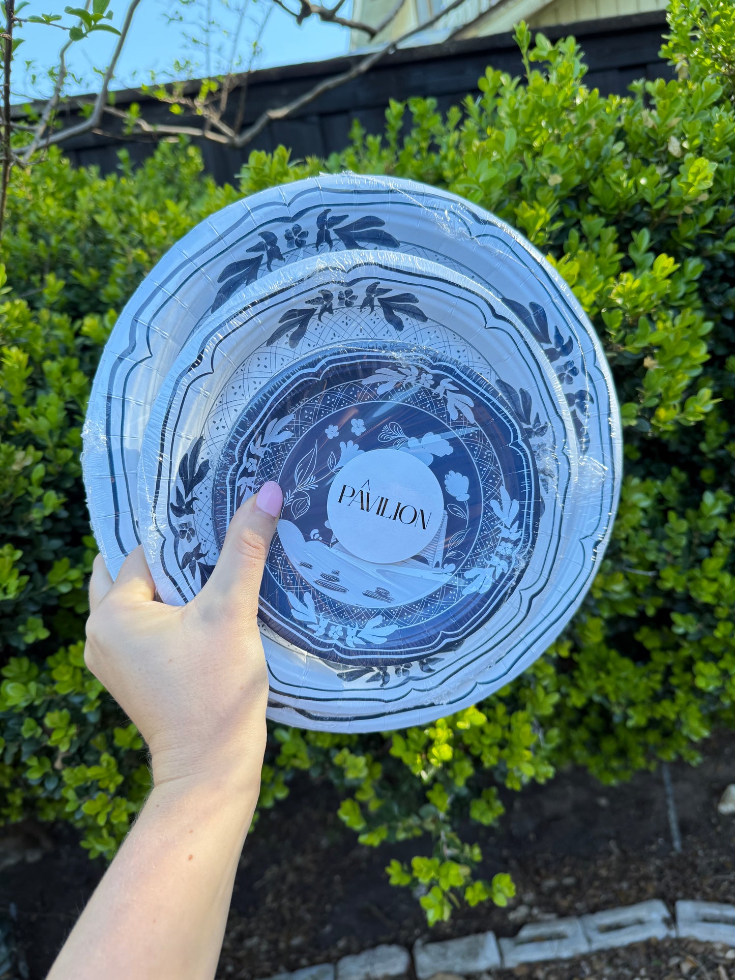 Pavilion Paper Plate Gift Sets