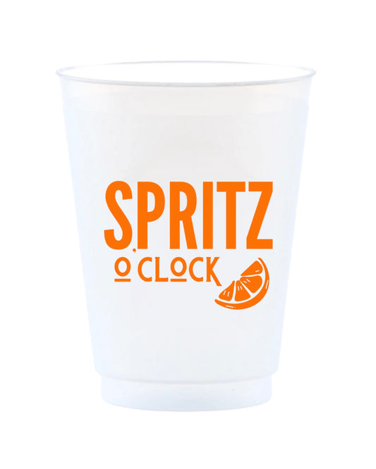 Spritz O'Clock Reusable Frost Flex Cups