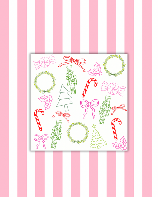 Christmas Icons Paper Party Napkins