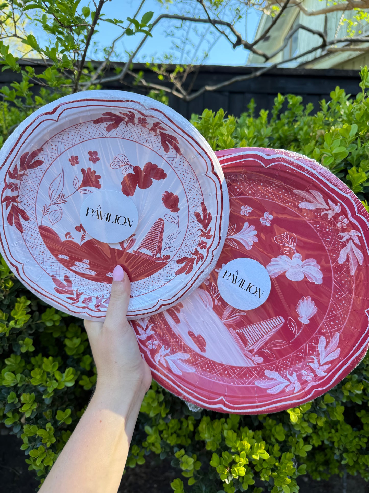 Pavilion Paper Plate Gift Sets