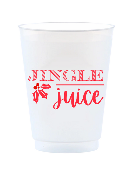 Jingle Juice Reusable Frost Flex Cups