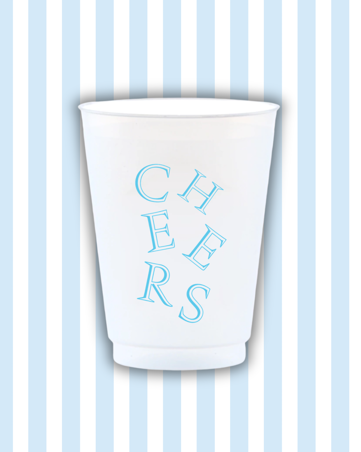 Blue Cheers Reusable Frost Flex Cups