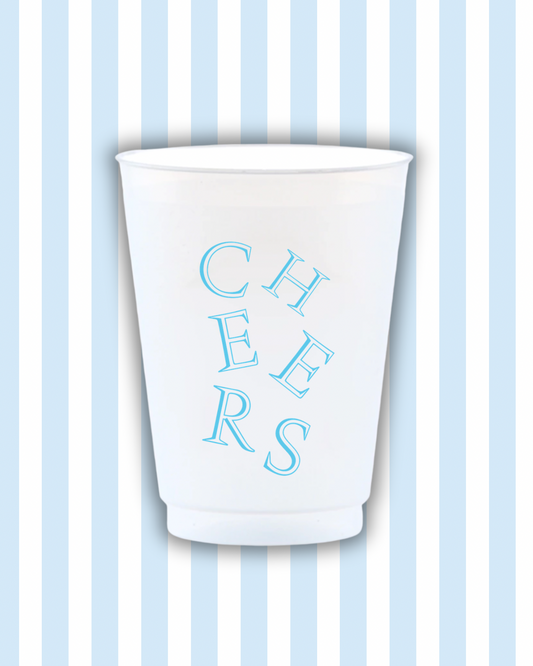Blue Cheers Reusable Frost Flex Cups