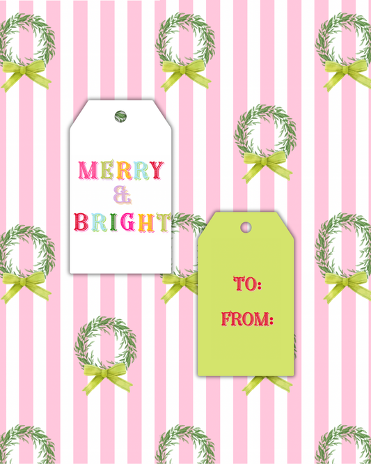 Merry & Bright Gift Tags