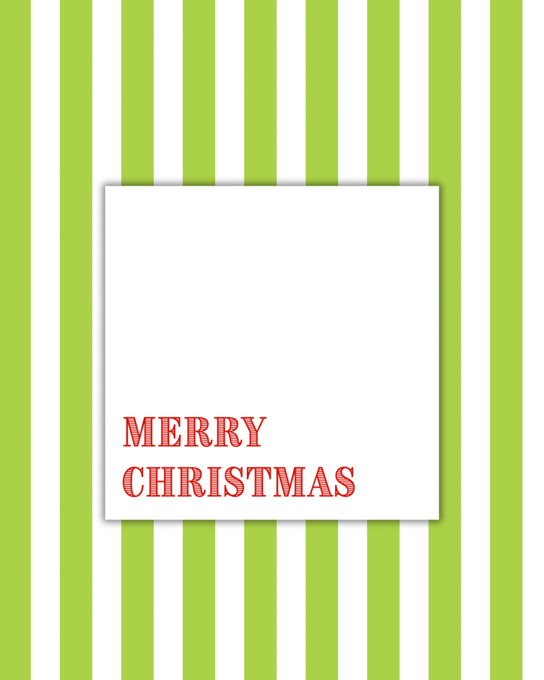 Merry Christmas Red Paper Party Napkins