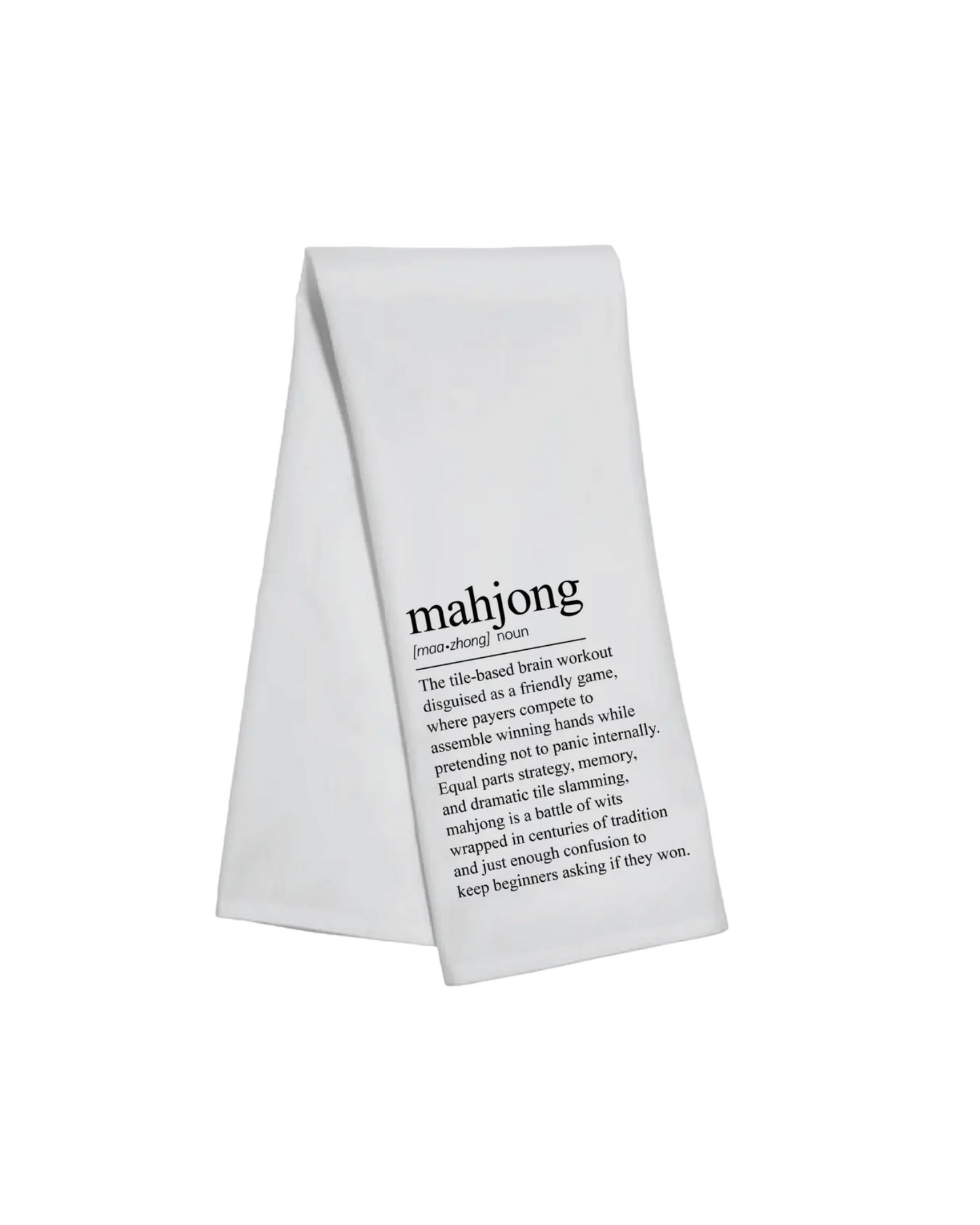Mahjong Tea Towel