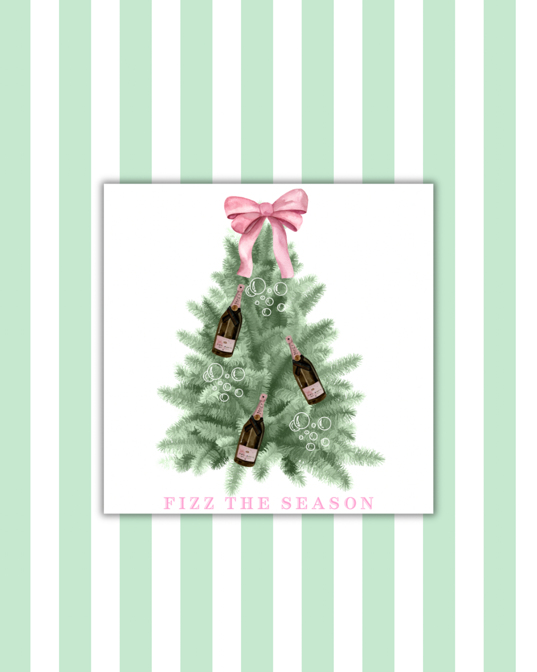 Fizz The Season Paper Party Napkins
