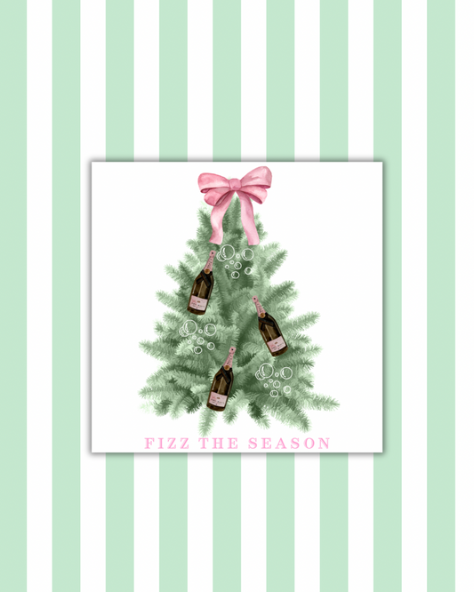 Fizz The Season Paper Party Napkins