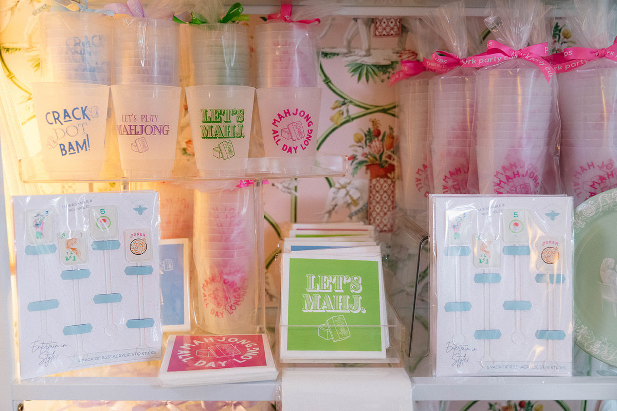Let’s Mahj Paper Party Napkins