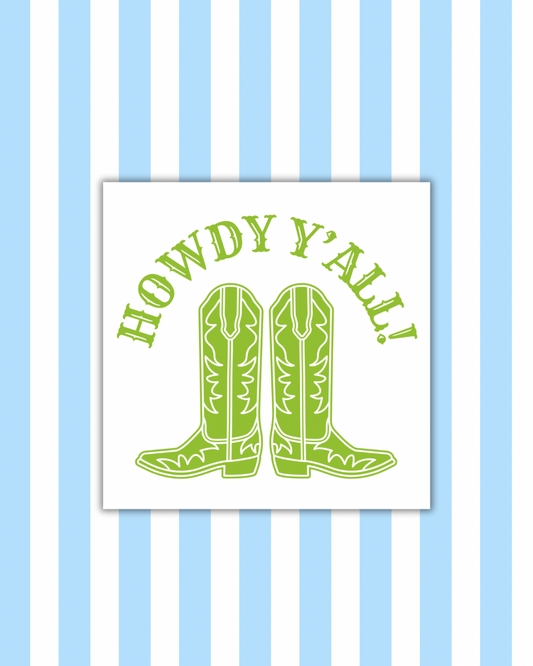 Howdy Y'all Paper Party Napkins