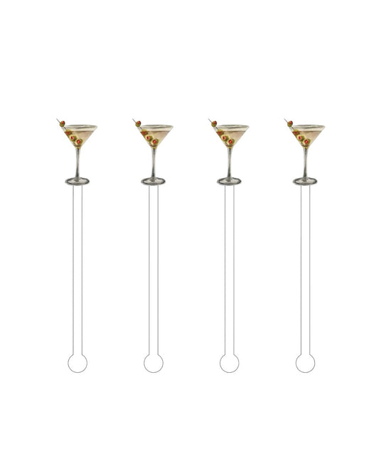 Martini Acrylic Stir Sticks