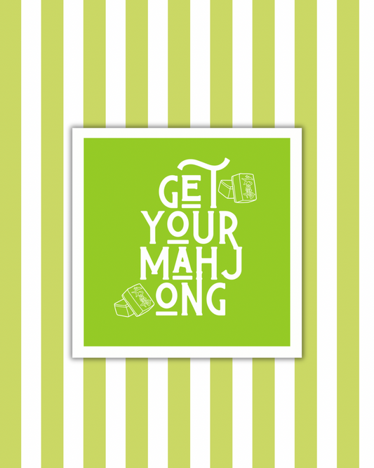 Get Your Mahjong Paper Party Napkins