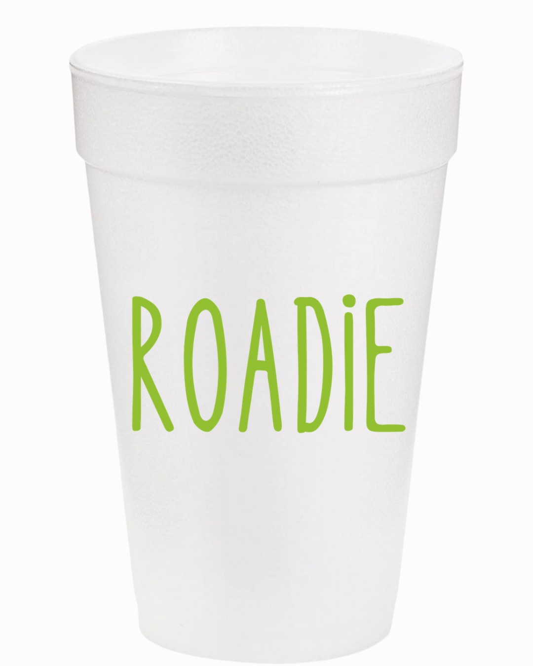Roadie Styrofoam Cups