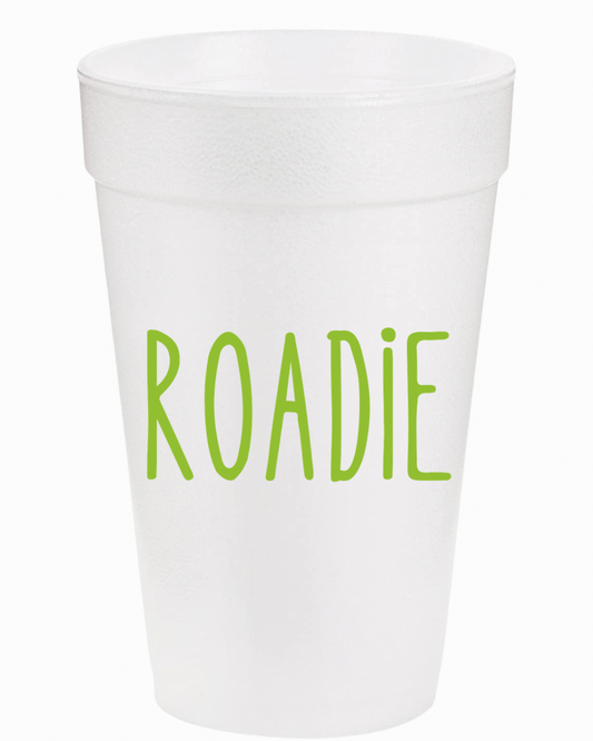 Roadie Styrofoam Cups