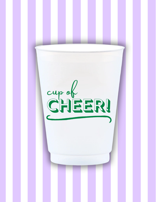 Cup of Cheer Reusable Frost Flex Cups