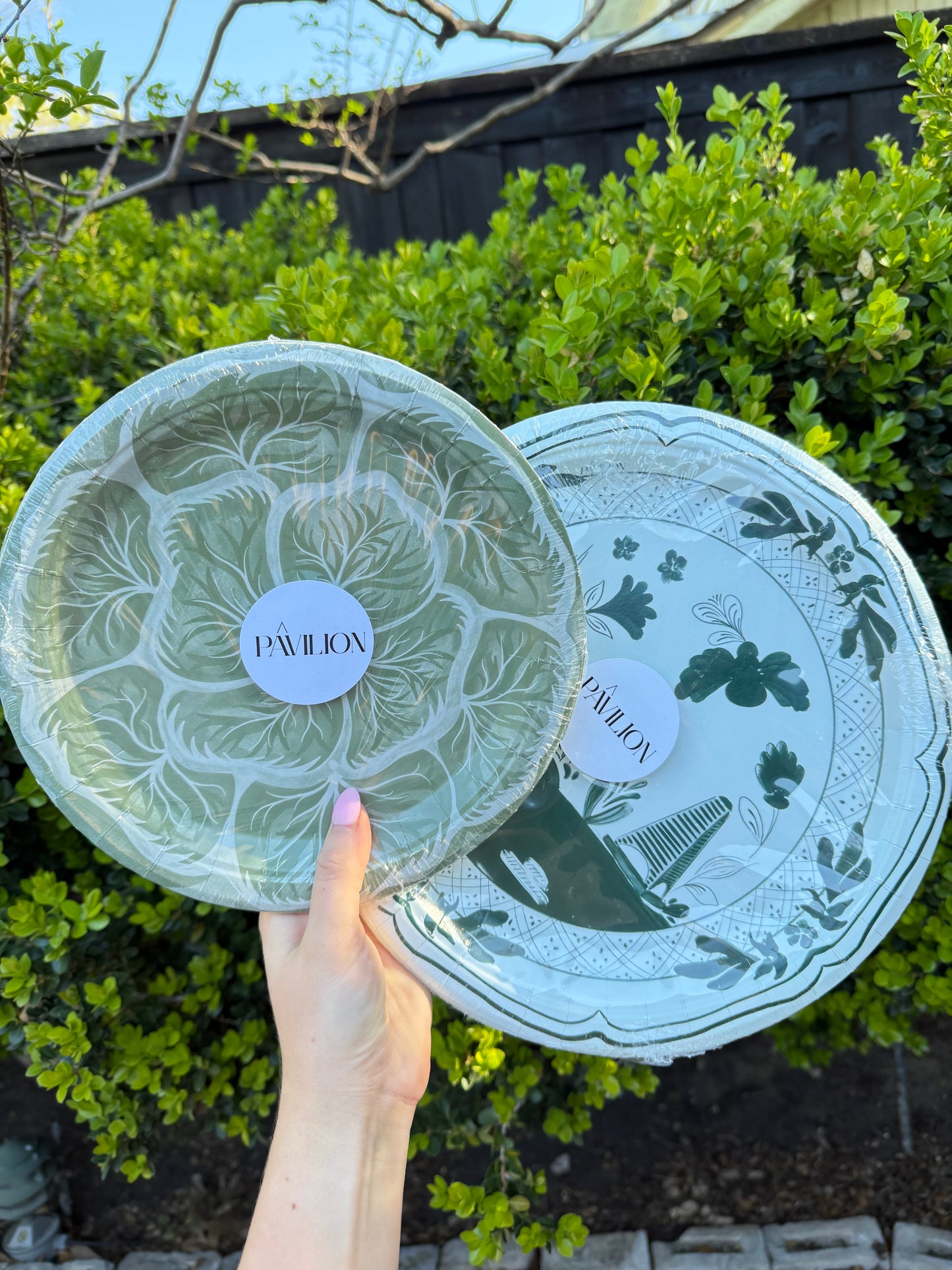 Pavilion Paper Plate Gift Sets