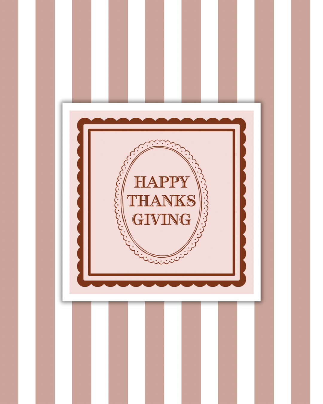 Happy Thanksgiving Paper Party Napkins