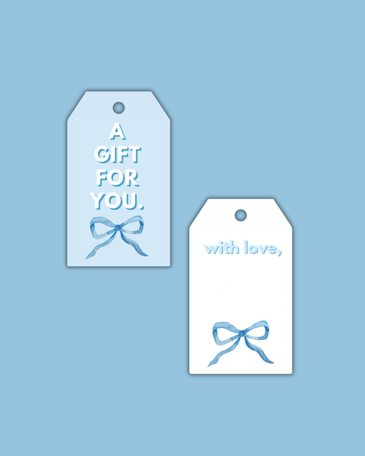 A Gift For You Gift Tags