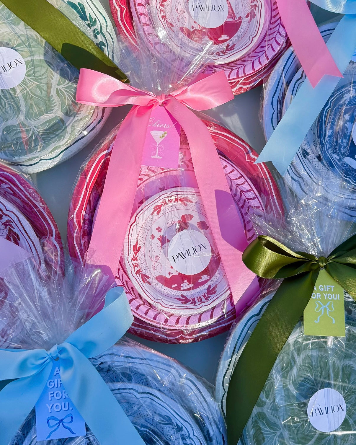 Pavilion Paper Plate Gift Sets