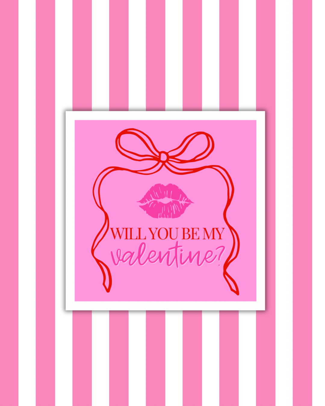 Valentine’s Day Paper Party Napkins