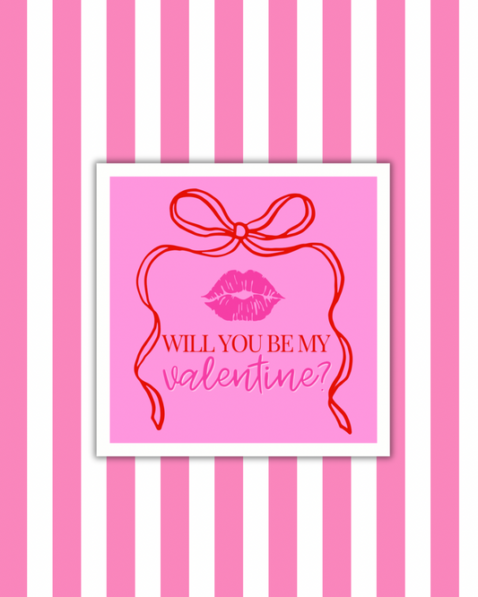 Valentine’s Day Paper Party Napkins