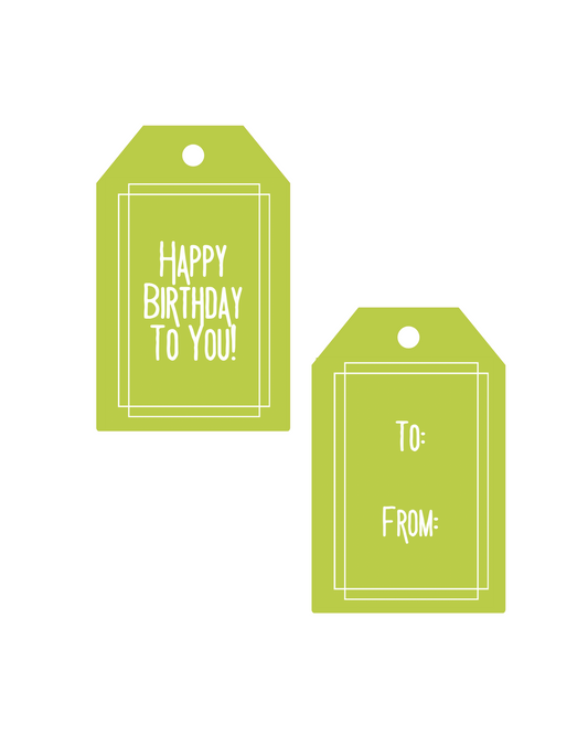 Happy Birthday Gift Tags