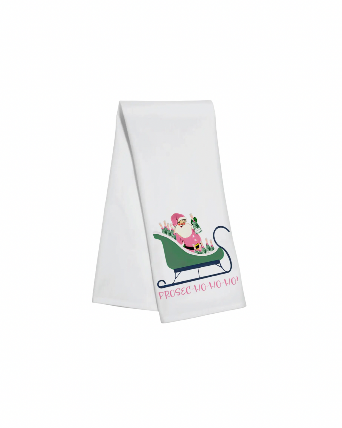 Prosec-Ho-Ho-Ho Tea Towel