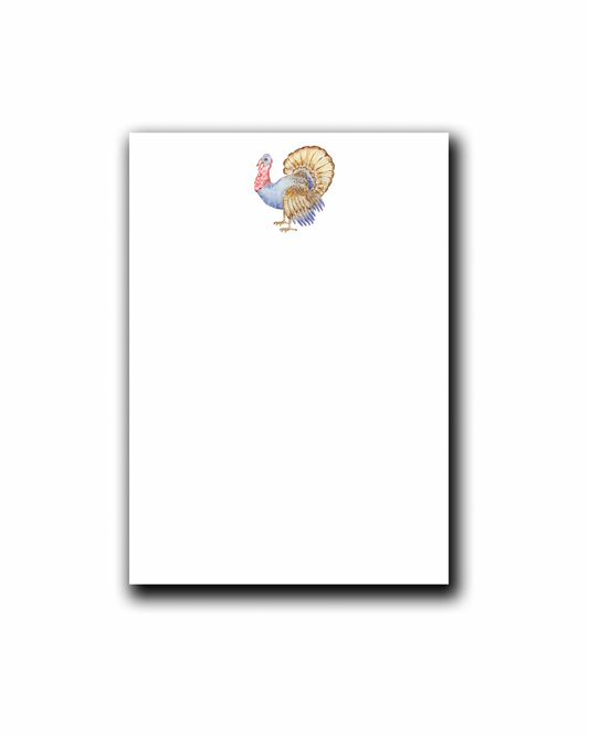 Turkey Thanksgiving Notepad